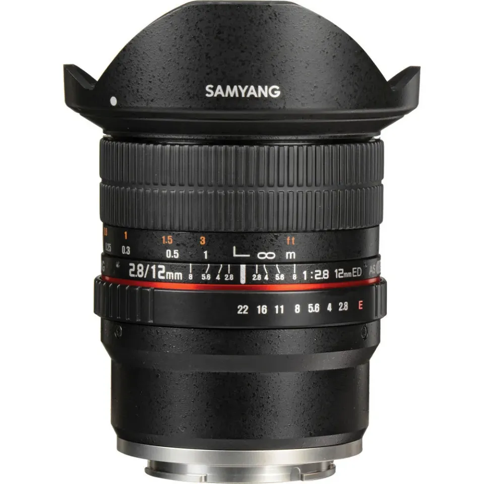 Liquid Eye Samyang 12 F2.8 ED AS lenspoort fisheye