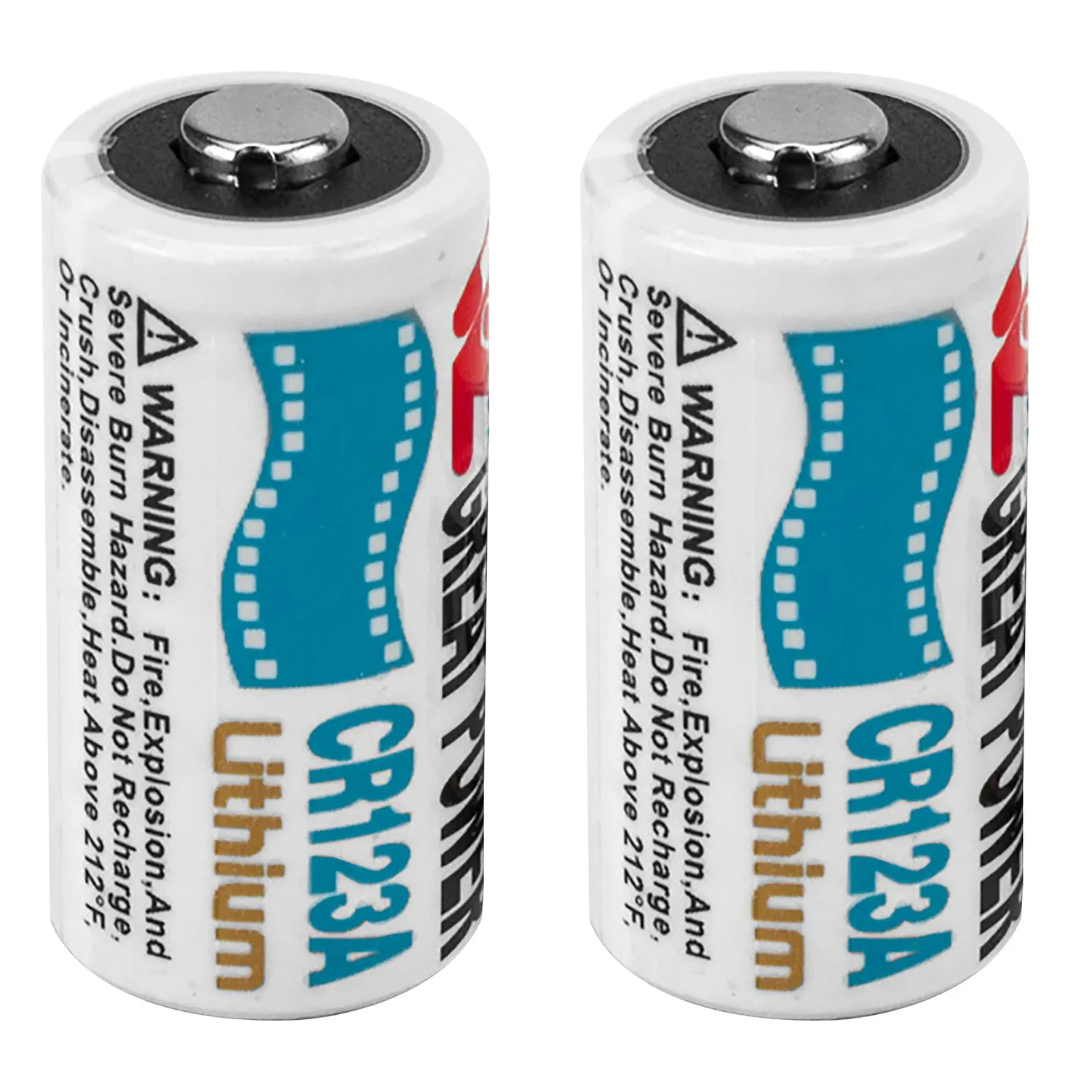 Barska CR123A 3V lithium batterijen 2-pack