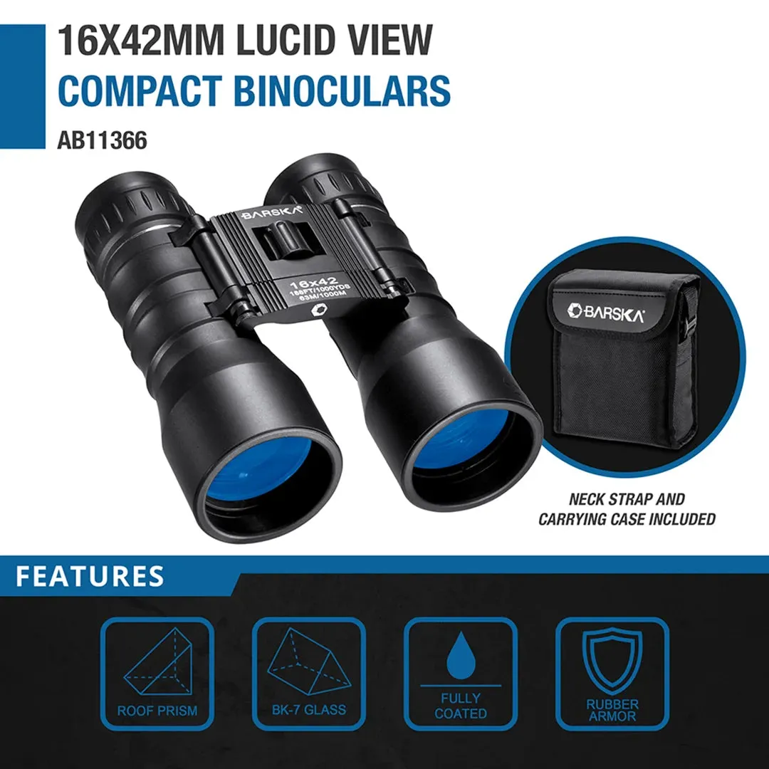 Barska Lucid View 16x42 verrekijker compact 1st Gen