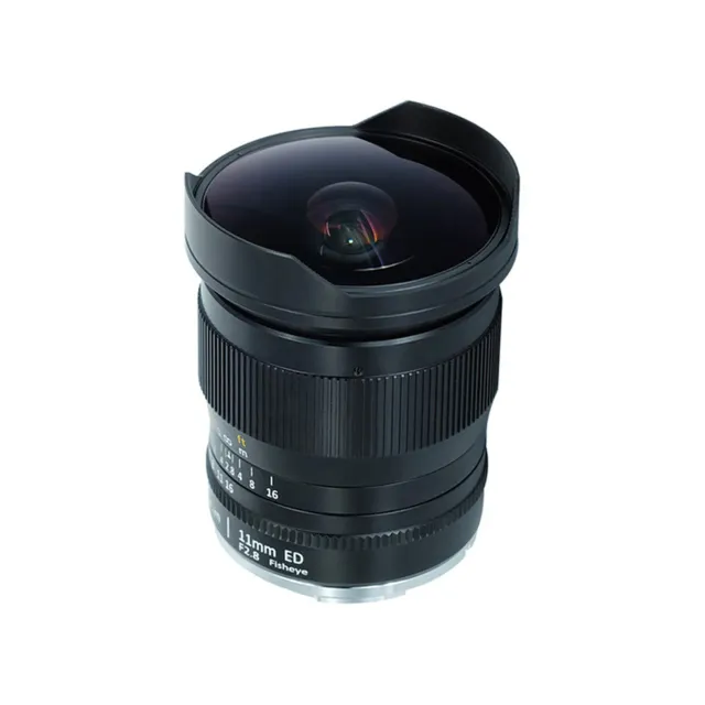 Liquid Eye TTArtisan 11mm f/2.8 fisheye objectief