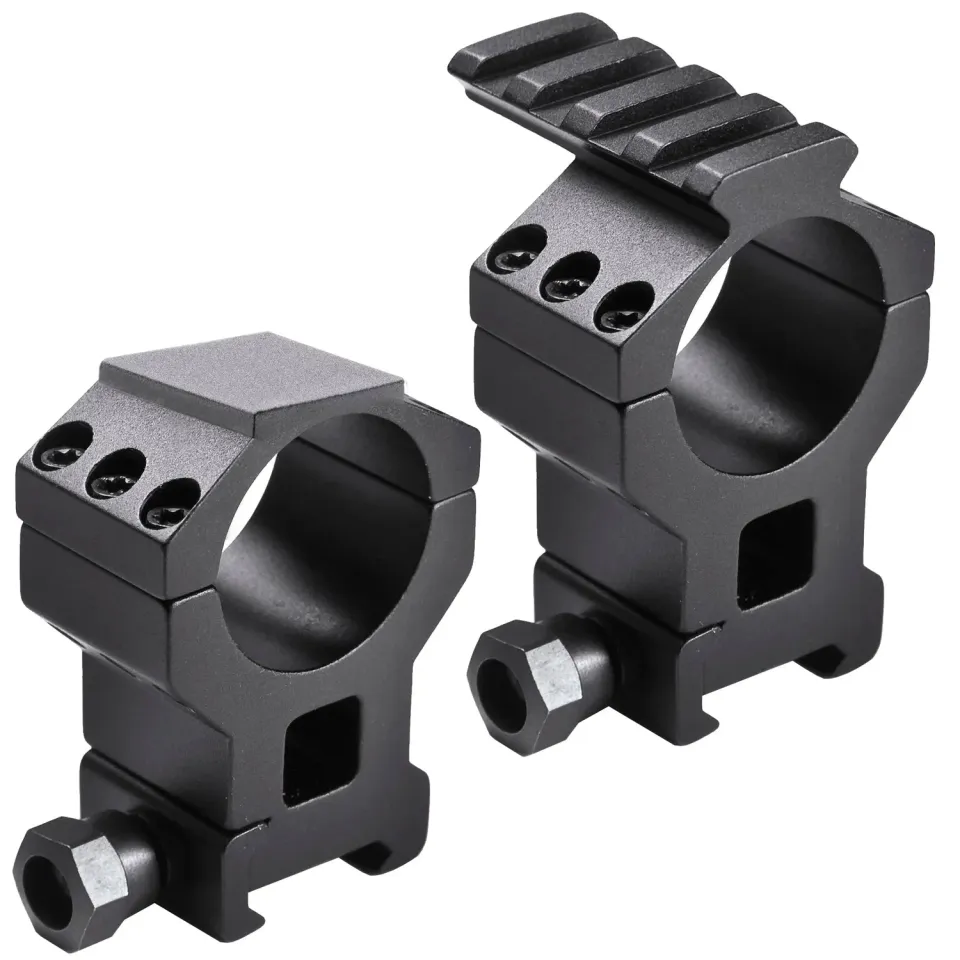Barska AI11480 hoge montageringen 30mm met 1 inch inserts