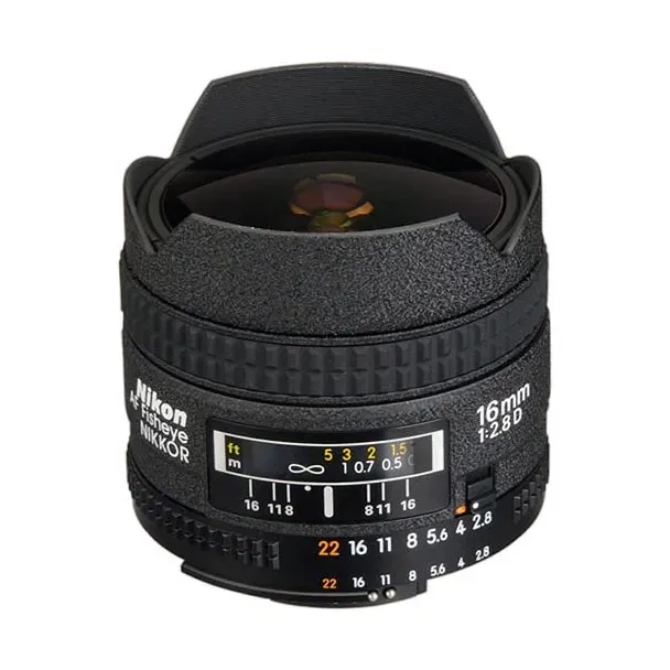 Liquid Eye Nikon 16mm f/2.8D lenspoort fisheye