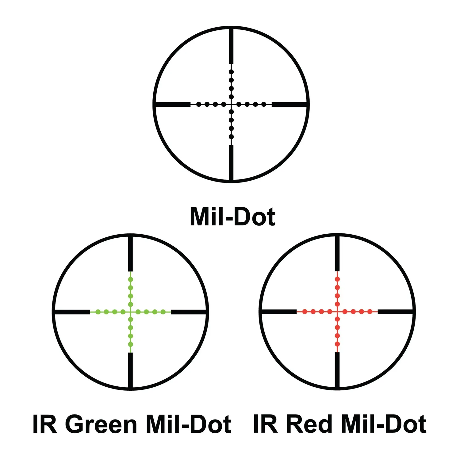 Barska AR6 AC12390 richtkijker 1-6x24 IR Mil-Dot