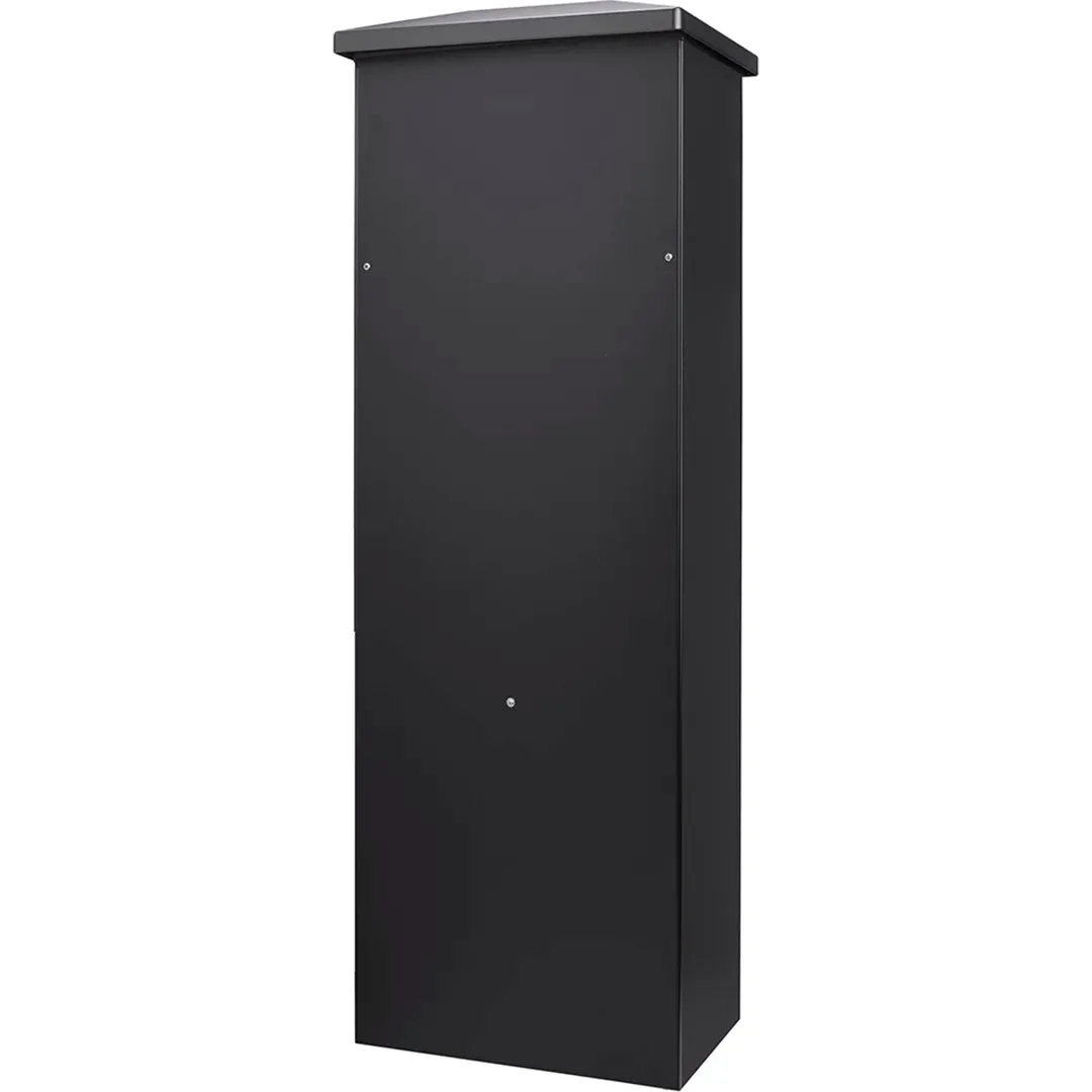 Barska MPB-600 pakketbox zwart staal met dubbel vak