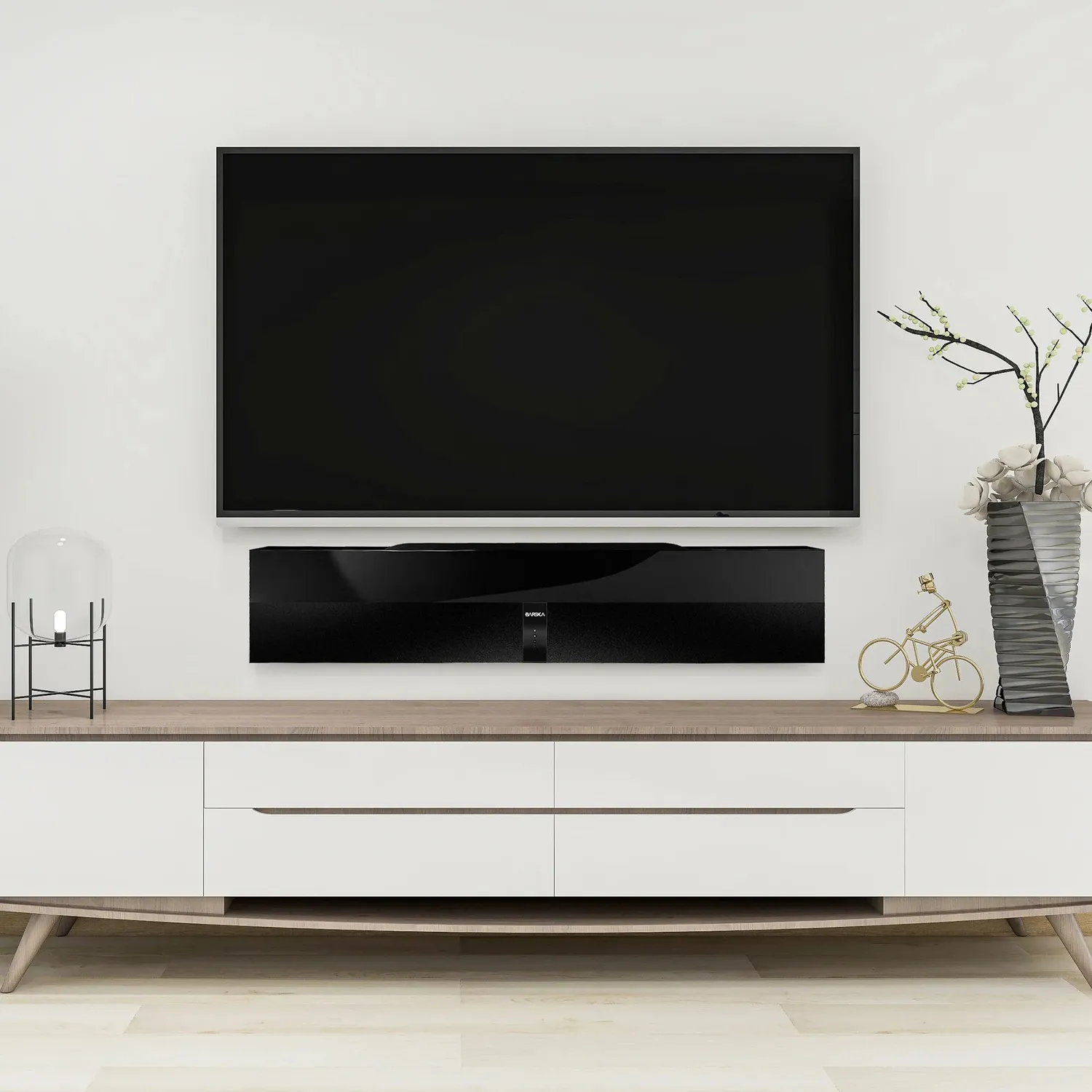 Barska ION XT-200 BP12386 soundbar bluetooth wandmontage