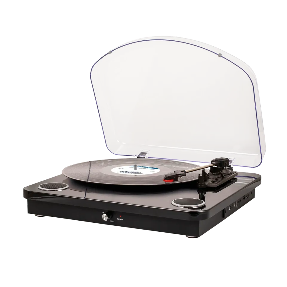 Maginon HS-T08 platenspeler zwart USB MP3 B-ware
