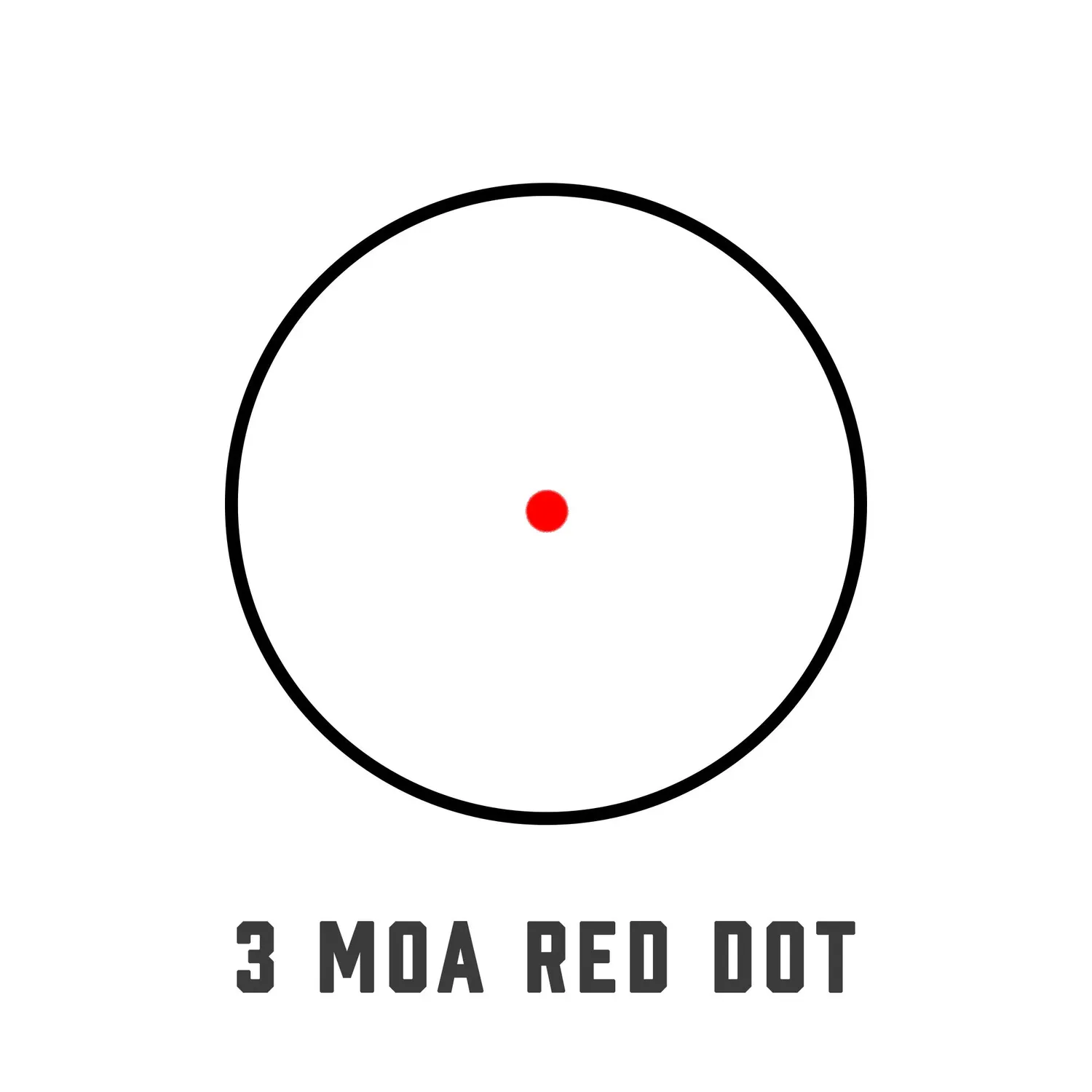 Barska ION AC13152 red dot 1x30mm 3 MOA