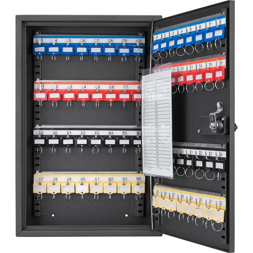 Barska CB13264 sleutelkast 64 sleutels combi zwart
