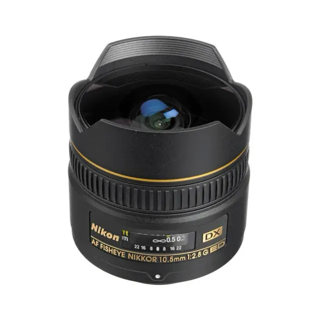 Nikon 10.5mm f/2.8G ED objectief fisheye