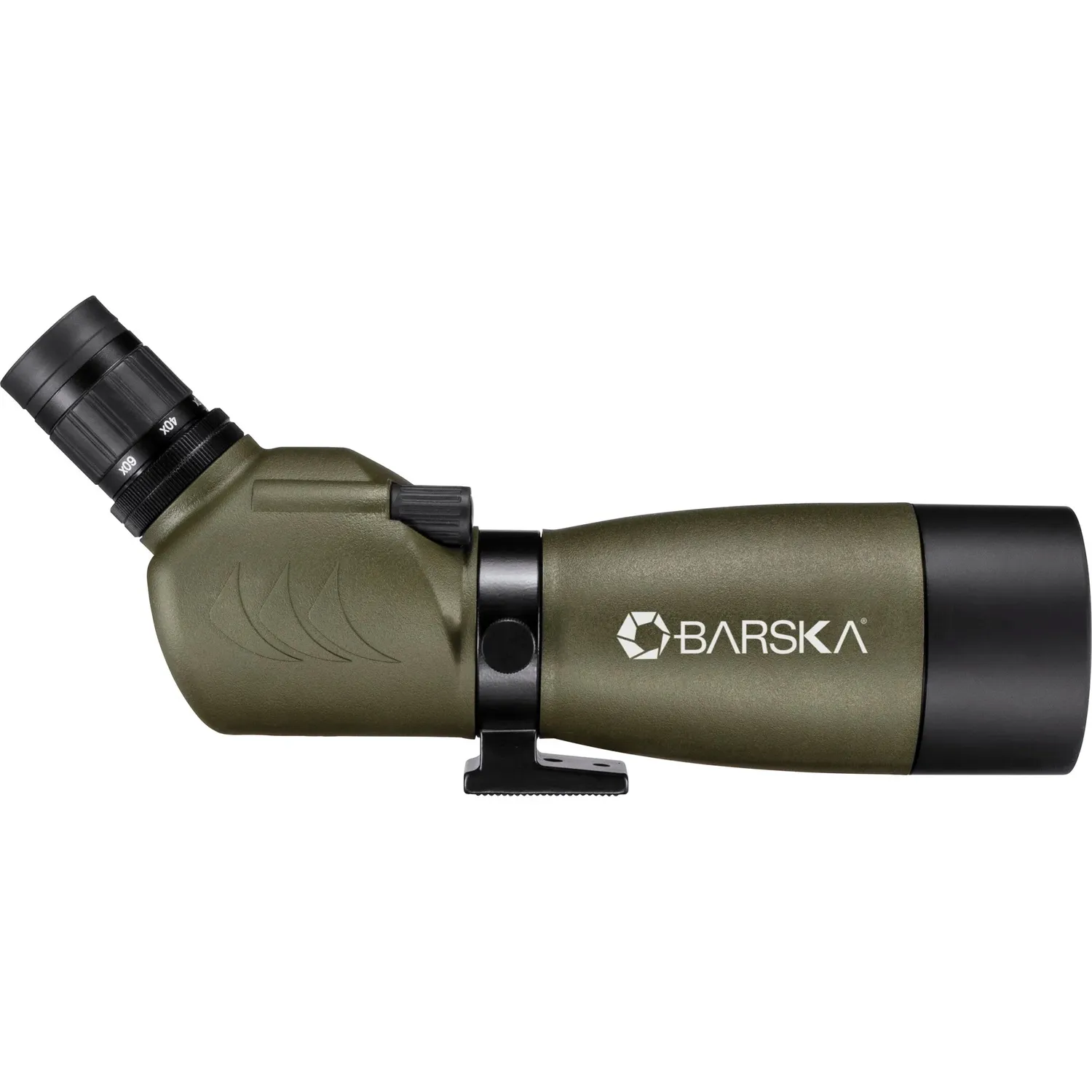 Barska Blackhawk 20-60x60 spotting scope groen angled