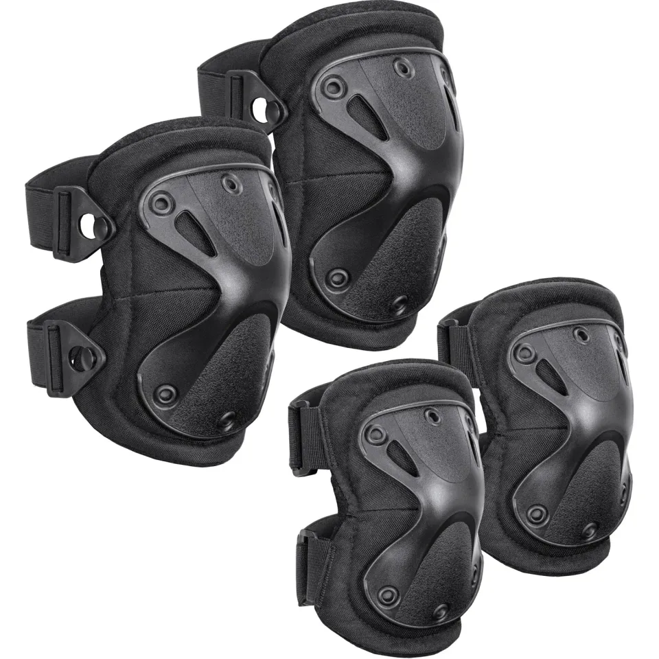 Barska Loaded Gear CX-400 knie- en elleboogbeschermers set harde schaal