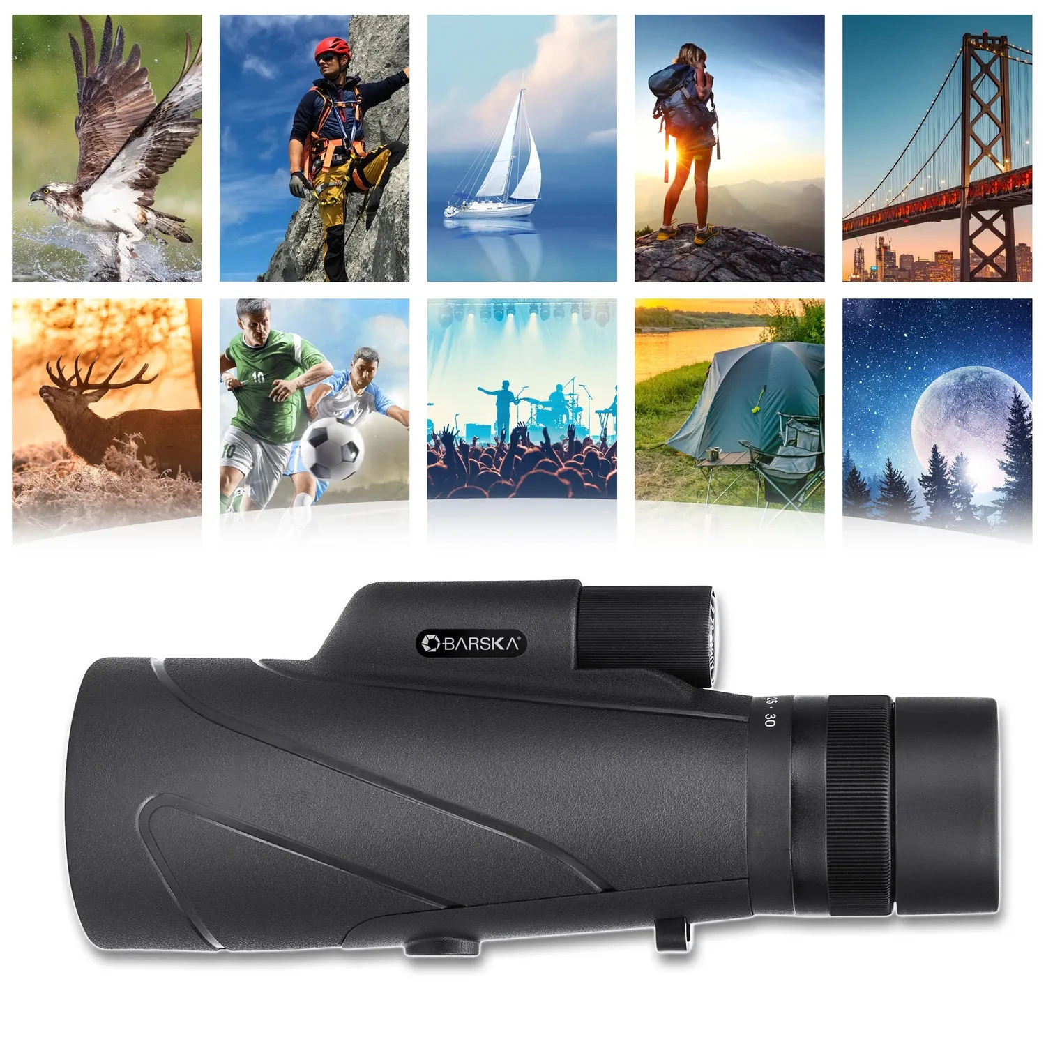 Barska Colorado AA13742 monoculair 10-30x50 zoom