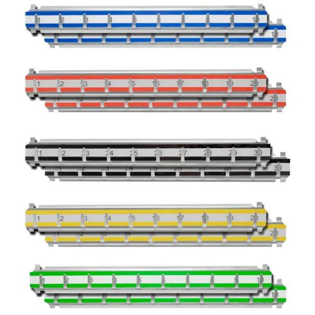 Barska AF13688 sleutelrek 301-400 staal 10 stuks