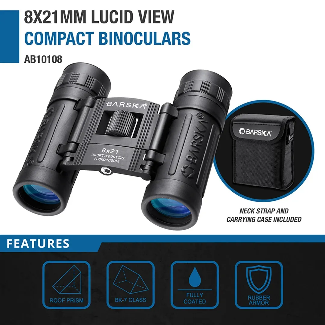 Barska Lucid View 8x21 AB10108 verrekijker compact