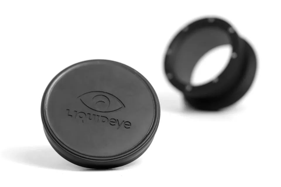 Liquid Eye S+ Ports voorkap rubber 112 mm