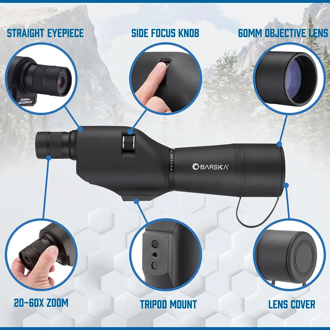 Barska Colorado CO11502 spotting scope 20-60x60 zwart