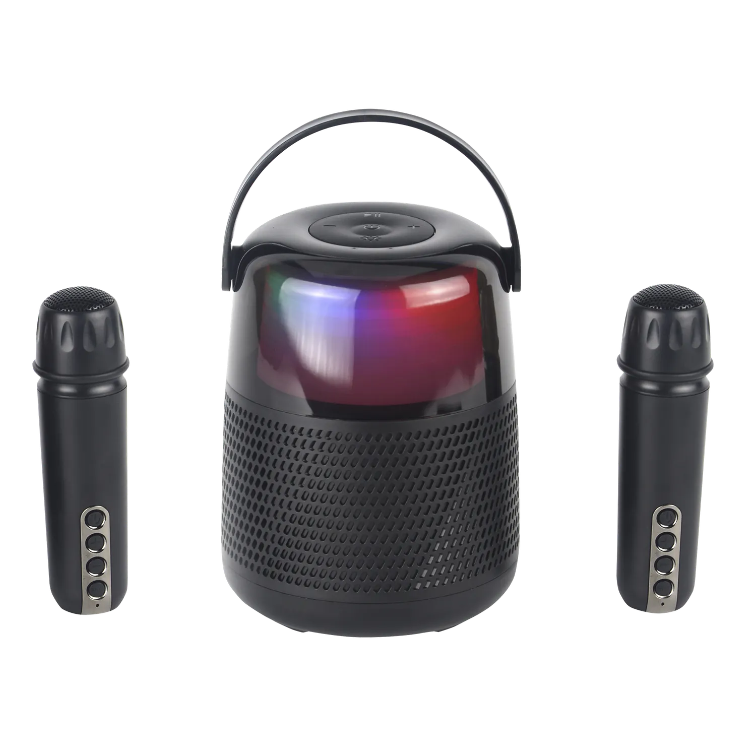 Maginon KKS-2M karaoke speaker zwart met microfoon