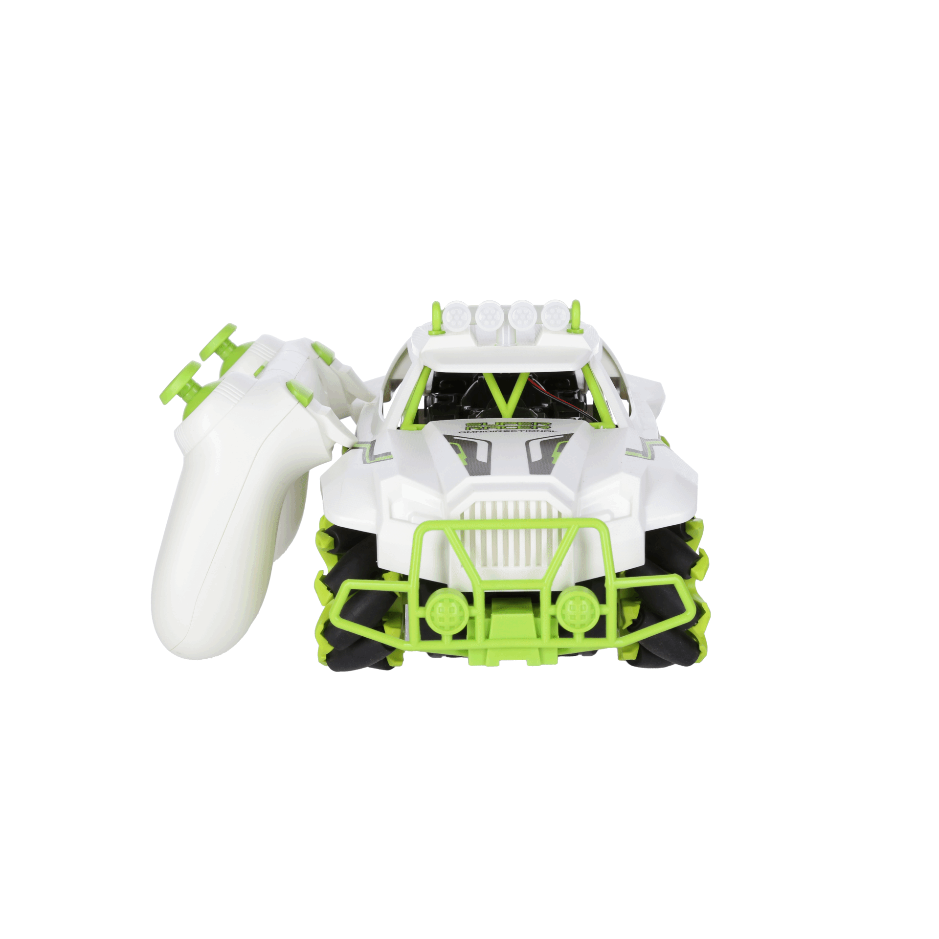 Maginon RCC-1 RC auto wit-rood 4x4 zijwaarts