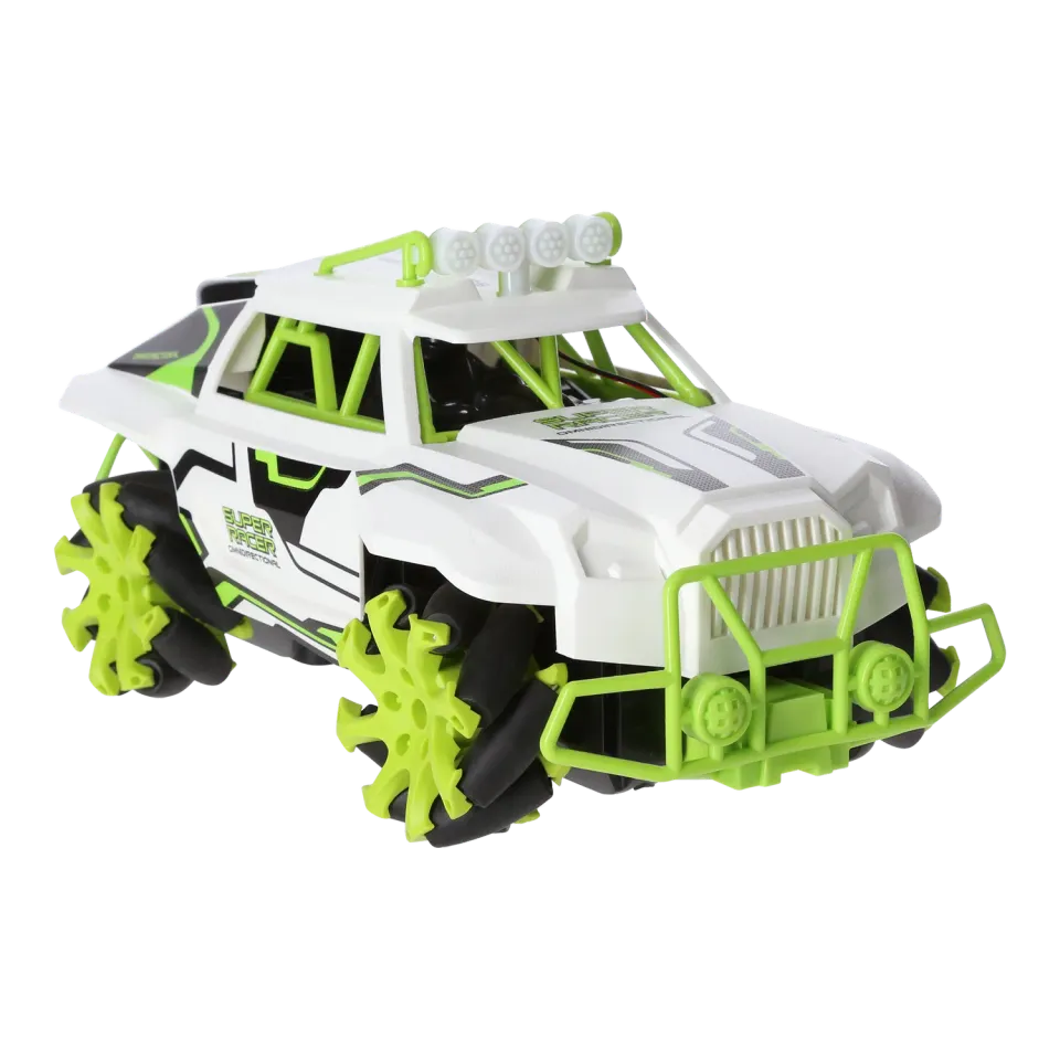 Maginon RCC-1 RC auto wit-rood 4x4 zijwaarts