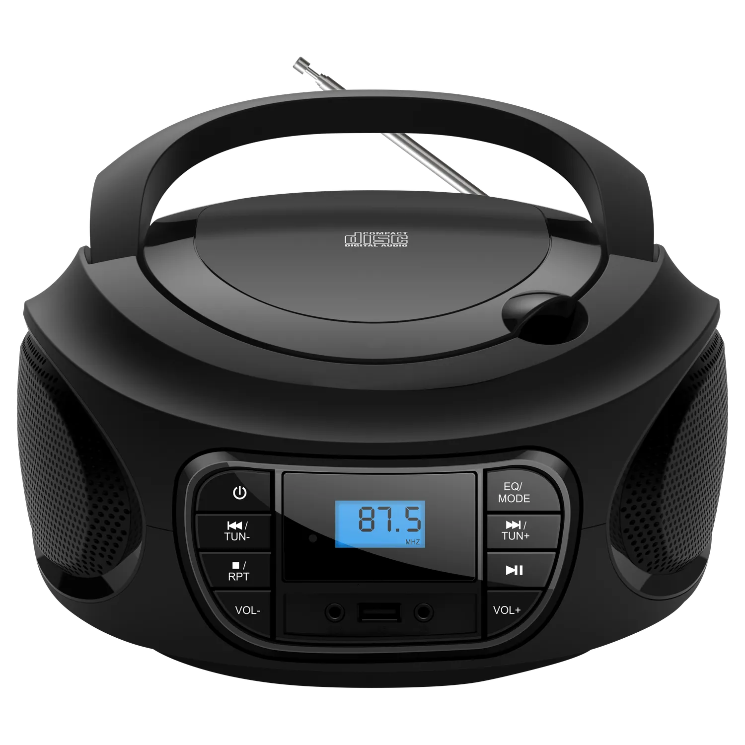 Maginon CB-2 boombox zwart met cd en cassette