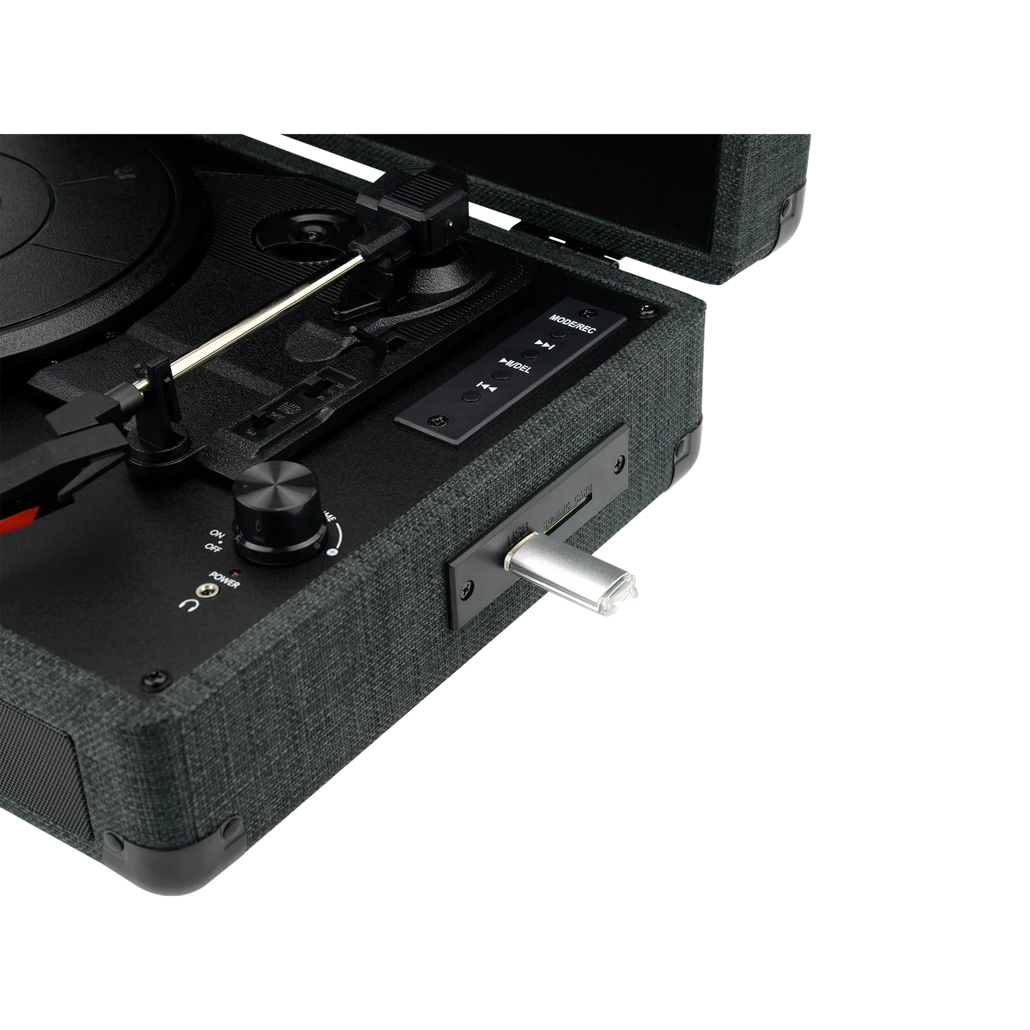 Maginon RRP-1 platenspeler B-ware zwart bluetooth