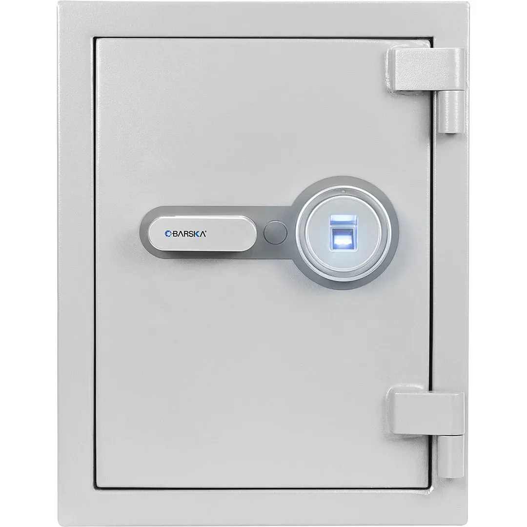 Barska AX13494 kluis biometrisch brandwerend grijs