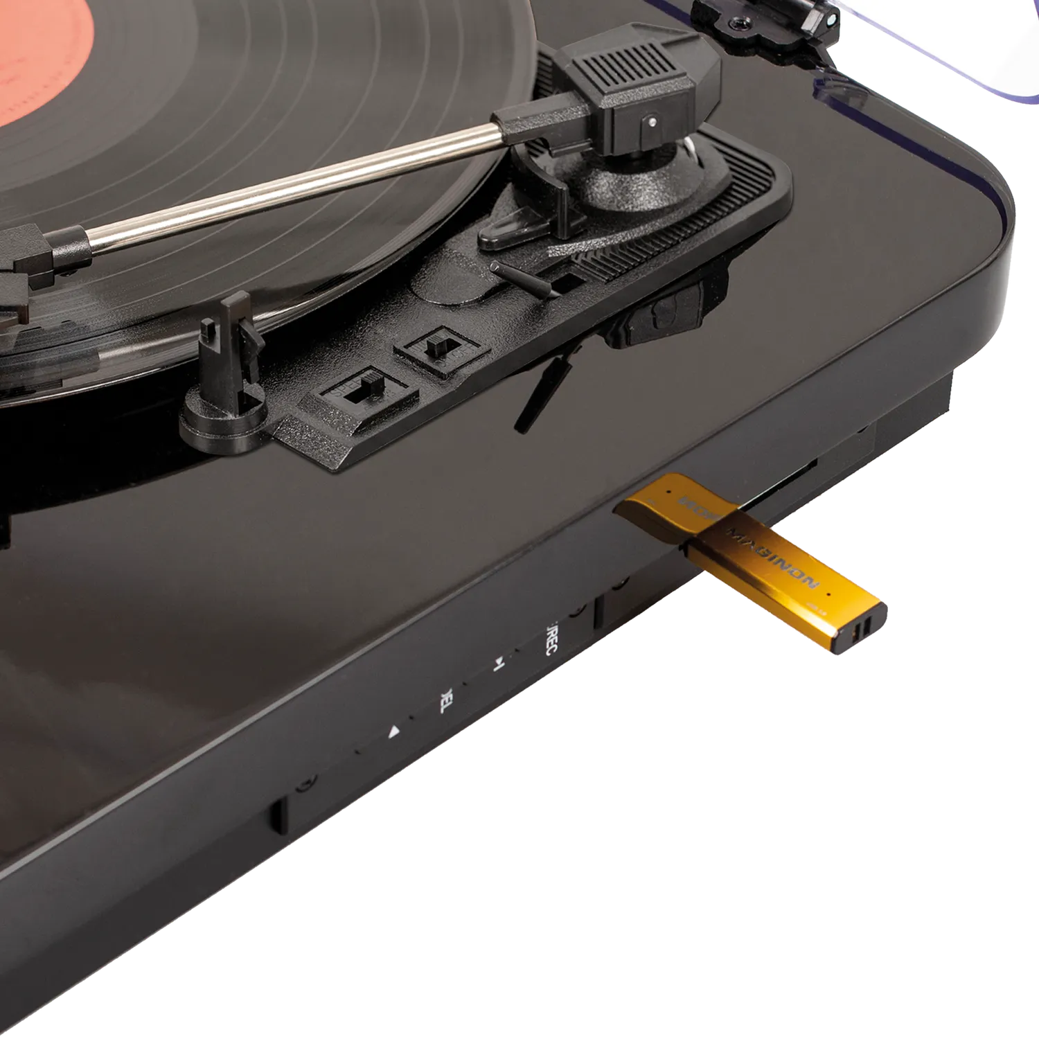 Maginon HS-T08 platenspeler zwart USB MP3 B-ware