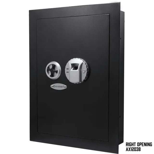 Barska AX13034 biometrische wandkluis links 0,52 cu ft