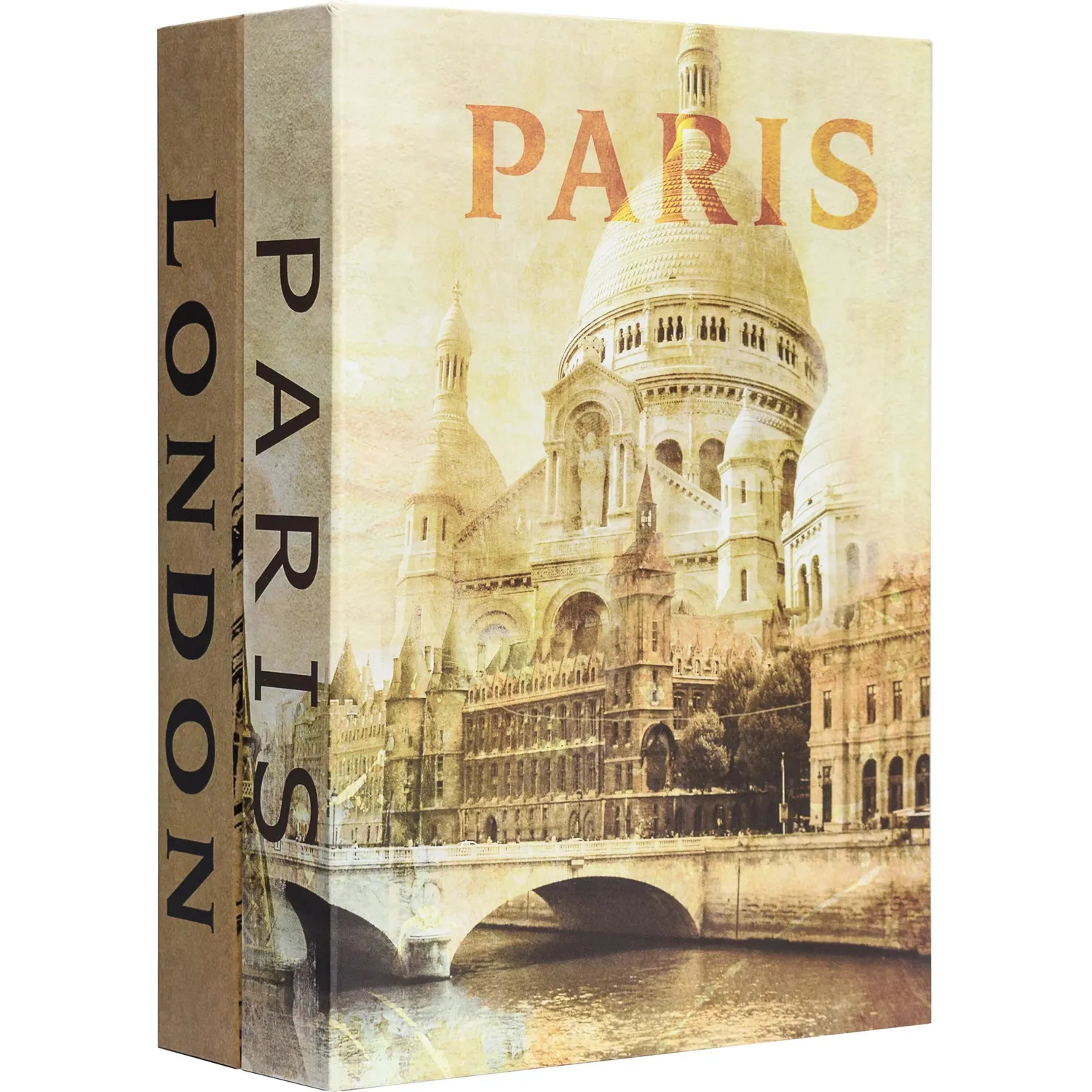 Barska Paris & London CB12470 boekkluis dubbel met sleutel