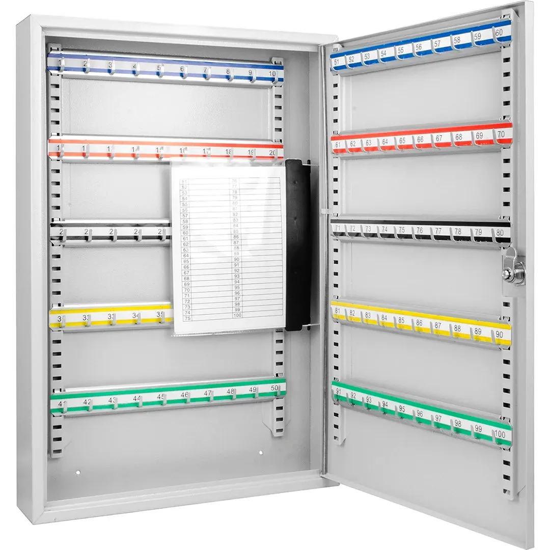 Barska CB12956 sleutelkast 100 sleutels wit