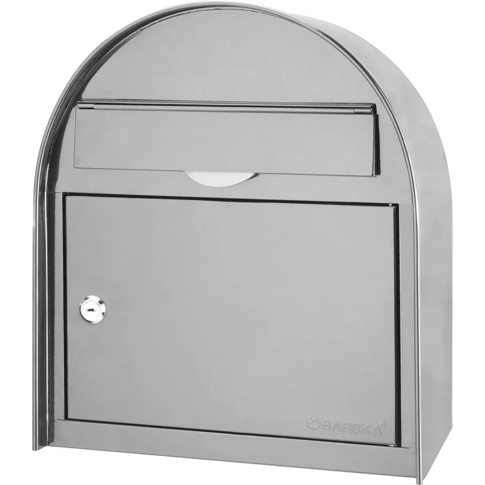 Barska CB13254 Brievenbus Staal Wandmontage Met Slot Groot