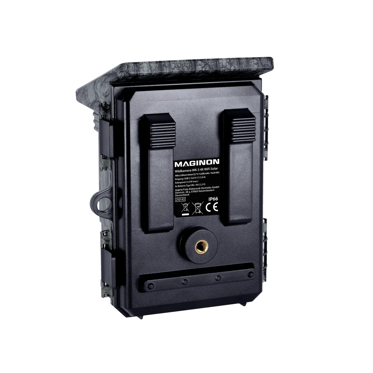 Maginon WK-3 4K WiFi Solar wildcamera B-ware nachtzicht