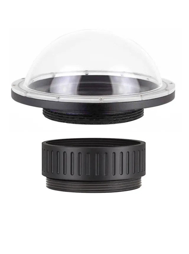 Liquid Eye L-LD-4516R dome port met L-SP-40 spacer
