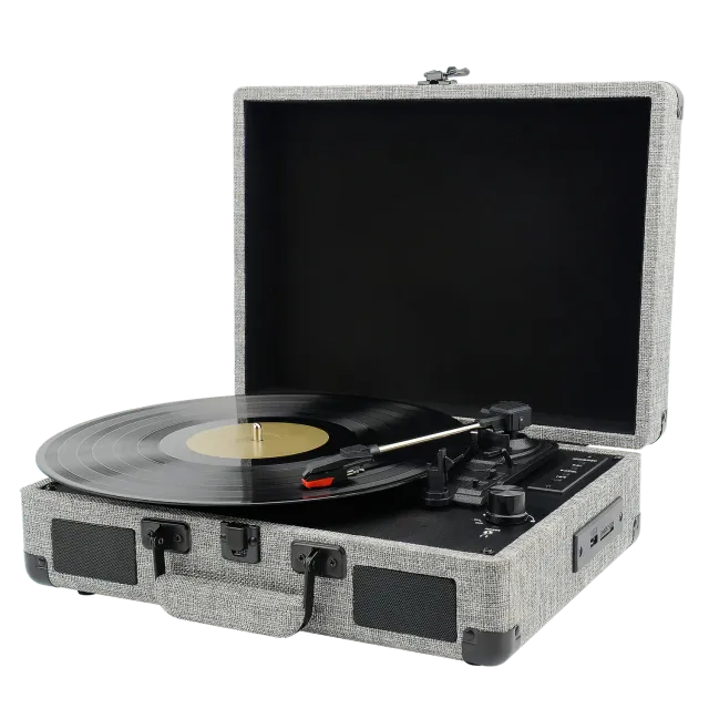 Maginon RRP-1 platenspeler retro B-ware grijs koffer