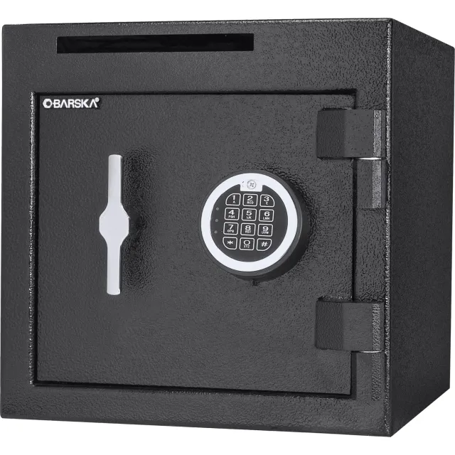 Barska AX13314 afstortkluis met codeslot staal