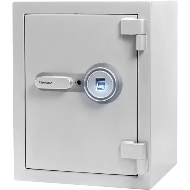 Barska AX13494 kluis biometrisch brandwerend grijs
