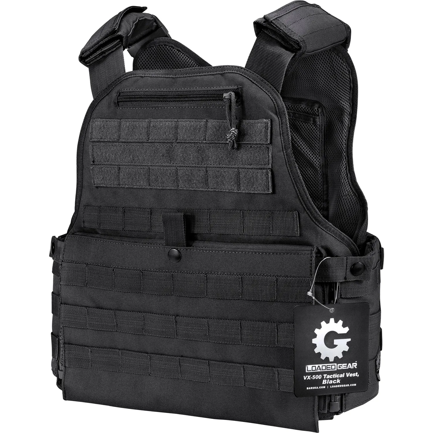 Barska Loaded Gear VX-500 tactisch vest zwart