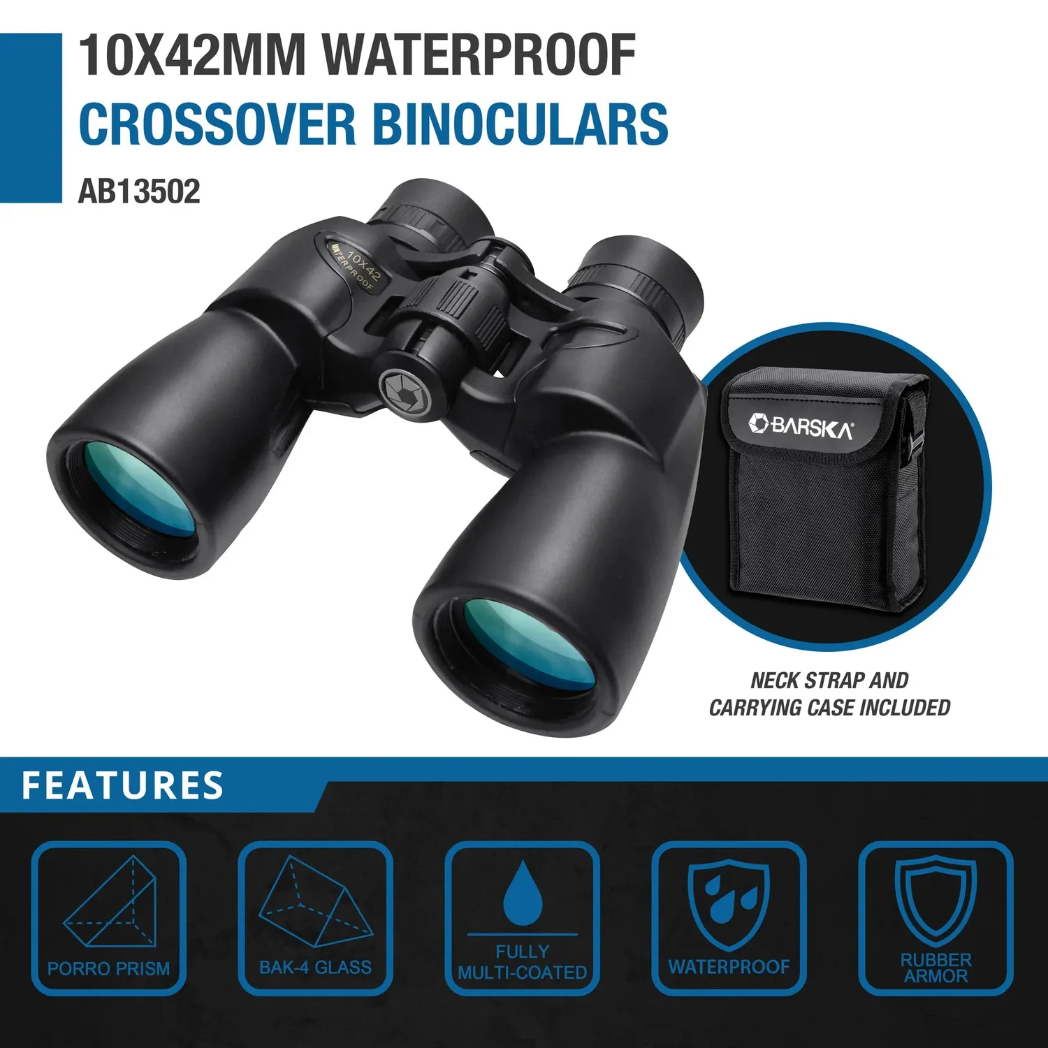 Barska Crossover AB13502 verrekijker 10x42 waterproof
