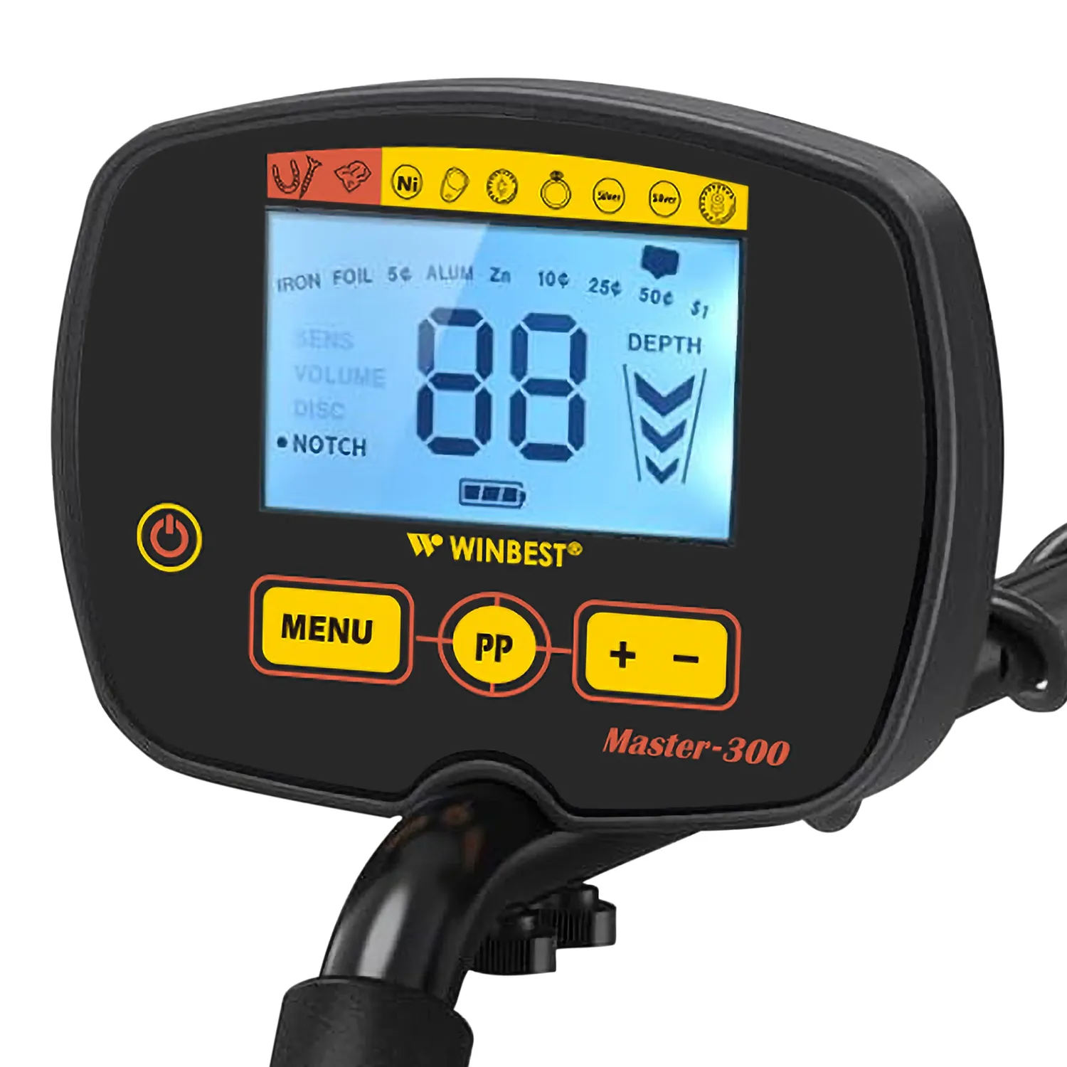 Barska Winbest Master 300 metaaldetector 10 inch