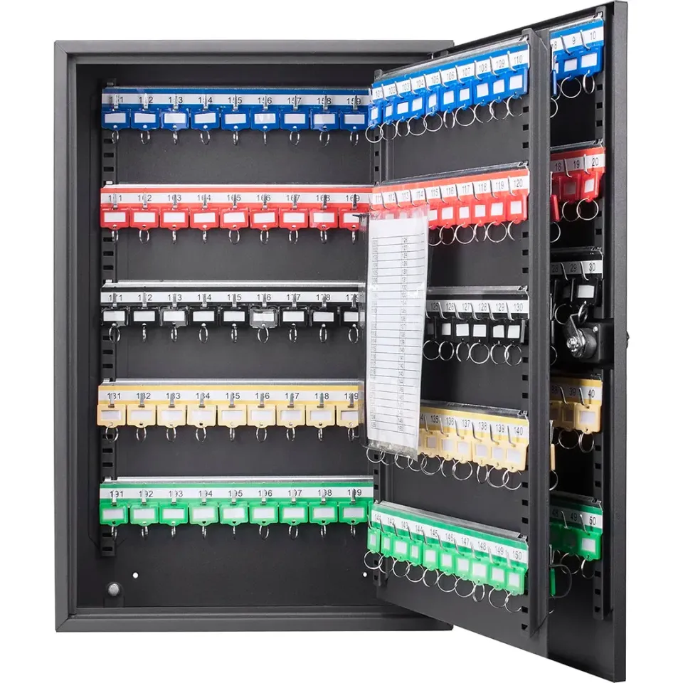 Barska CB13266 sleutelkast 200 sleutels zwart combi